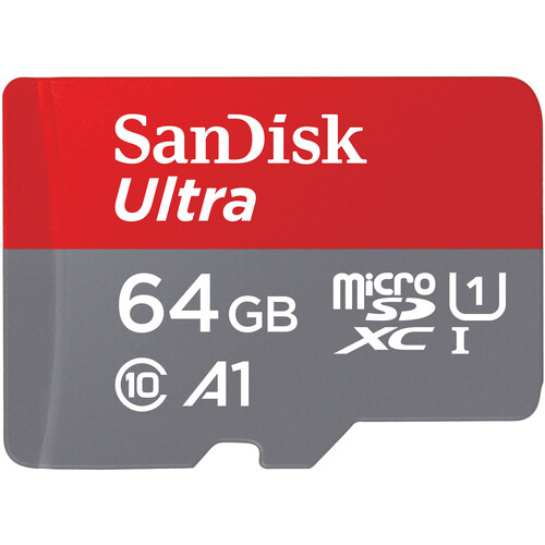 SanDisk Ultra 64GB microSD C10 (120MB/s)